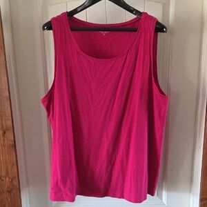 Coldwater Creek Fuchsia Tank Top
